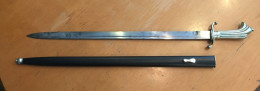 Épée De Police Très Rare. Hollande. Vers 1860. (T388) Taille 72cm. - Armes Blanches