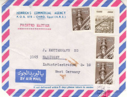 EGYPT 1980 AIRMAIL LETTER SENT FROM CAIRO TO HANIGSEN - Brieven En Documenten