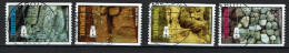 Luxembourg 2005 - YT 1637/40 - Géologie, Geology, Colours Stones, - Used Stamps