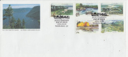 Canada 1994 Routes Fur Trade 5v FDC (CN171) - 1991-2000