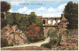 LUXEMBOURG - Luxembourg - Pont Du Château - Arbres - Carte Postale - Luxemburgo - Ciudad