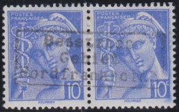 France  .  Y&T   .    Paire   (2 Scans)  .  Besetzses Gebiet     .   **     .    Neuf Avec Gomme Et SANS Charnière - Guerre (timbres De)