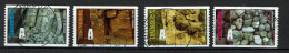 Luxembourg 2005 - YT 1637/40 - Géologie, Geology, Colours Stones, - Used Stamps