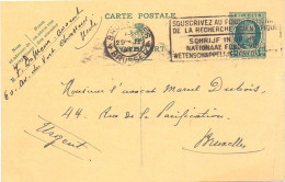 Briefkaart Carte Postale - Avocat F. De Meur Uccle à Bruxelles - 1928 - Briefkaarten 1909-1934
