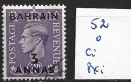 BAHREÏN 52 Oblitéré Côte 0.45 € - Bahreïn (...-1965)