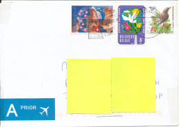 Belgium Cover Sent To Denmark 29-8-2005 Topic Stamps - Storia Postale