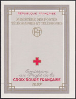 France  .  Y&T   .    C 2006 (2 Scans)  . Plié Au Millieu     .   **   .    Neuf Avec Gomme Et SANS Charnière - Rode Kruis