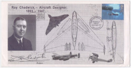 Roy Chadwick Aircraft Designer, Engineer, Flown On Lancaster PA474, Signed By Pilot Buchanan, Aviation, Limited Cover - Altri (Aria)