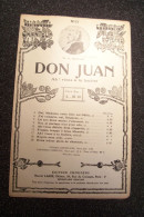 PARTITION -  DON  JUAN   ( Ah Viens à La Fenetre )  W.A.  MOZART - Operaboeken