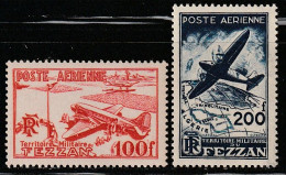 FEZZAN - Poste Aérienne N°4/5 ** (1948) - Ungebraucht