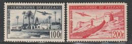 FEZZAN - Poste Aérienne N°6/7 ** (1951) - Unused Stamps