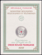 France  .  Y&T   .    C 2004  (2 Scans)  . Plié Au Millieu     .   **   .    Neuf Avec Gomme Et SANS Charnière - Rotes Kreuz