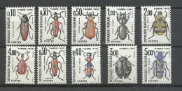 France  Taxe  N°  103 à  112  Insectes  Neufs  * *   B/TB  Voir Scans   Soldé   Moins Que La Faciale   ! ! ! - 1960-.... Nuovi