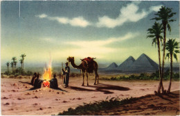 CPA Lehnert & Landrock 13 Bedouin Camp Near Pyramides (917549) - Piramidi