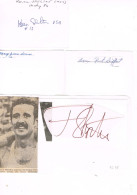 JEUX OLYMPIQUES - AUTOGRAPHES DE MEDAILLES OLYMPIQUES - CONCURRENTS DES ETATS-UNIS  - - Handtekening