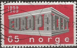 NORWAY 1969 Europa - 65ore Colonnade FU - Oblitérés