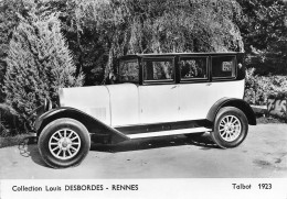 Rennes * Automobile Ancienne TALBOT Talbot 1923 * Auto Voiture * Garage Automobile - Rennes