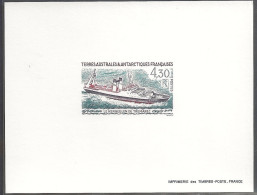 Epreuve De Luxe Taaf/fsat Chalutier Usine Le Kerguelen De Tremarec YVT 191 - Imperforates, Proofs & Errors