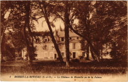 CPA Boissy Le Chateau De Bierville Vu De La Juisne FRANCE (1371340) - Boissy-la-Rivière