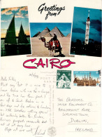 EGYPT 1977 POSTCARD SENT TO DUBLIN - Cartas & Documentos