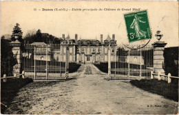 CPA Bures Entree Principale Du Chateau FRANCE (1371609) - Bures Sur Yvette