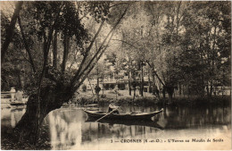 CPA Crosnes L'Yerres Au Moulin De Senlis FRANCE (1371658) - Crosnes (Crosne)