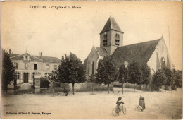 CPA Etrechy L'Eglise Et La Mairie FRANCE (1371785) - Etrechy