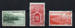 Mónaco Nº 175,176,179. Años 1939-41 - Used Stamps