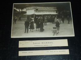 CARTE PHOTO FOIRE DE MARSEILLE STAND "CAFE HARREL / TORREFACTION" HARREL & Cie - 13 BOUCHES DU RHONE (DB) - Exposición Internacional De Electricidad 1908 Y Otras