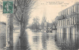 Boulogne  Billancourt        92       Inondations Janvier  1910.   Le Quai   N° 10    (Voir Scan) - Boulogne Billancourt