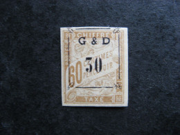 Guadeloupe: RARE Et TB Timbre Taxe N°13, Neuf XX. - Portomarken