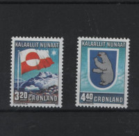 Grönland Michel Cat. No.  Mnh/** 195/196 - Unused Stamps