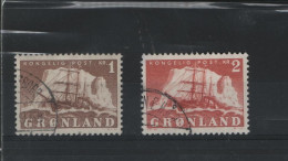 Grönland Michel Cat. No. Used  35/36 - Usati