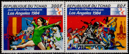 TCHAD - Jeux Olympiques De Los Angeles A - Chad (1960-...)