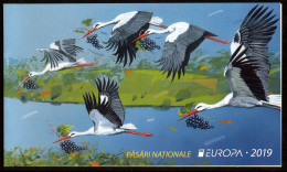 MOLDOVA/Moldawien EUROPA 2019 "National Birds" Booklet** - 2019