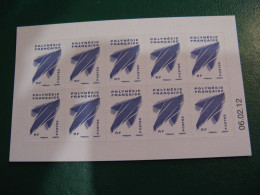 POLYNESIE YVERT CARNET N° 976 - 3 - PHIL@POSTE - AVEC DATE 06.02.12 - NEUF** -  LUXE - MNH - COTE 60,00 EUROS - Neufs