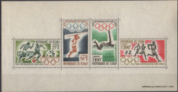 TCHAD - Jeux Olympiques De Tokyo Feuillet - Chad (1960-...)