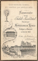 Amiens * Souvenir De Mon Jubilé Sacerdotal Présidé Par Mgr RENOU év^que Le 15 Juillet 1893 * Image Pieuse - Amiens