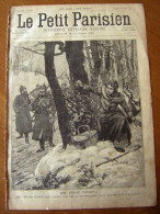 Le Petit Parisien  1898  N° 466 9 Janvier Illustration Guerre Marie Cosne Lignes Allemandes Soldats , évasion Forçats - 1850 - 1899