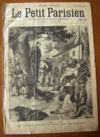 Le Petit Parisien  1898  N° 465 2 Janvier Illustration Guerre à Cuba , Distribution Jouets Etrennes Enfants Pauvres - 1850 - 1899