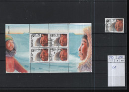 Grönland Michel Cat.No.  Used 437 + Sheet 31 - Used Stamps