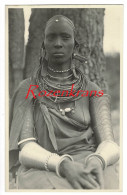 Carte Photo ZAGOURSKI Original Photo Kenya Kenia Masai Femme Fille Africaine L'Afrique Qui Disparait Africa Ethnique CPA - Kenya