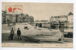 76 ST SAINT VALERY En CAUX Vue De L'Avant Port Travaux Aménagement Graviers Quais écrite Vers 1910   D14  2023 - Saint Valery En Caux