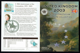 UNITED KINGDOM - ROYAUME UNI - Set Complet MINT - Fleurs De Coins - YEAR 2003. - Pruebas Privadas