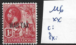 BARBADE 116 ** Côte 0.75 € - Barbados (...-1966)