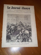 Le Journal Illustré 1878 N° 49 Du 1 12 1878 Attentat Roi Italie , Camargo , Hopital Menilmontant , Hippolyte Lucas - 1850 - 1899