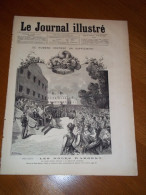 Le Journal Illustré 1878 N° 37 Du 8 09 1878 Belgique Noces D'argent Dames Belges Rue Ecuyer, Cérémonie Notre Dame M THIE - 1850 - 1899
