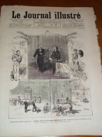 Le Journal Illustré 1878 N° 17 Du 21 04 1878 Les Fourchambault , Fete Pont Gamma , Paques A Travers Ages + N° 18 Du 28 0 - 1850 - 1899