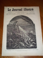 Le Journal Illustré 1878 N° 16 Du 14 04 1878 Scaphandres Eurydice , Travaux Champ De Mars , M  De Loménie - 1850 - 1899
