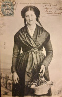Cpa 1906 - Costumes De Savoie (Environs D'Albertville) (jeune Femme Tenant Un Panier) N° 12 Phot. Perla - Albertville